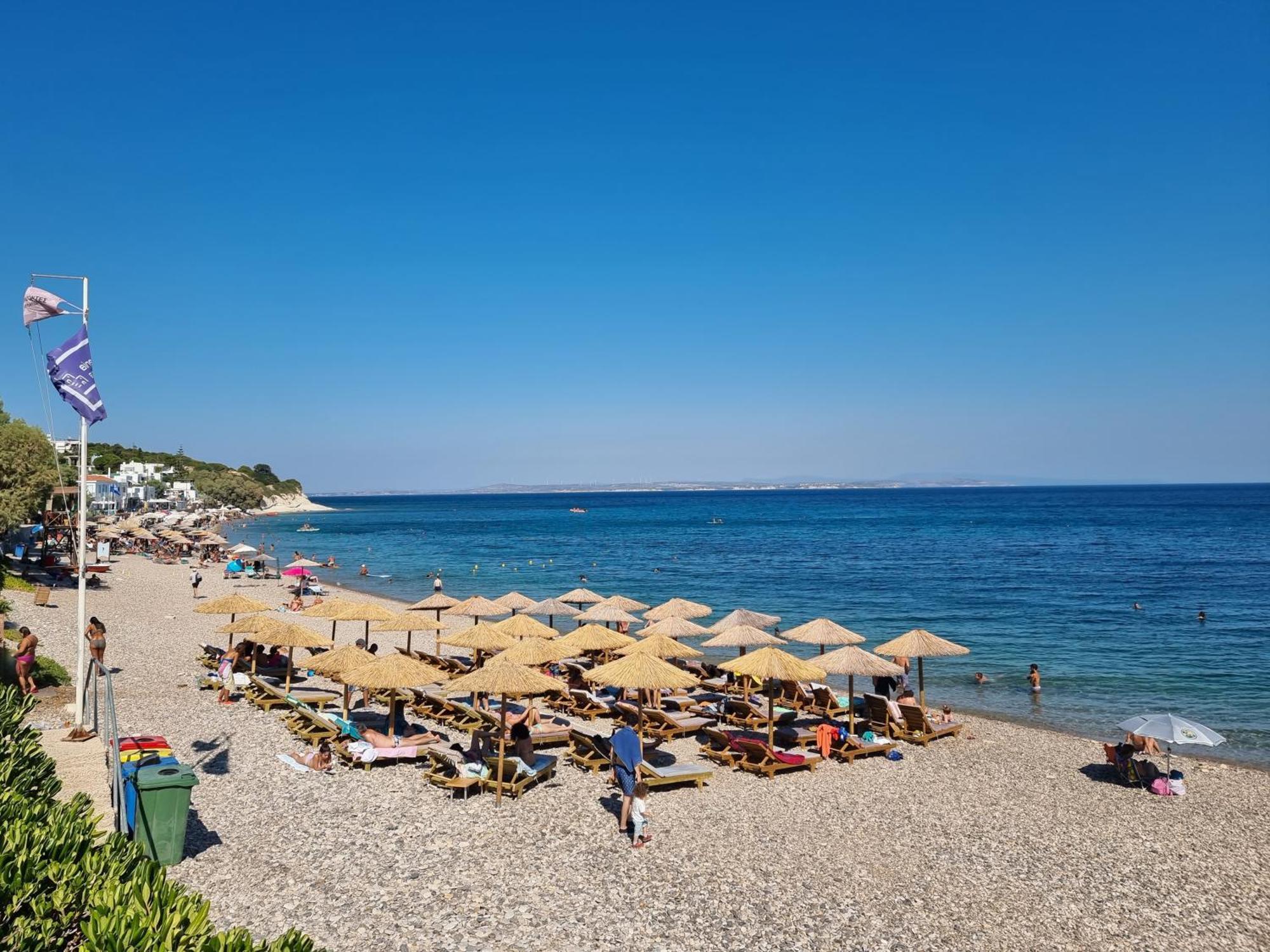 Ilioxenia Chios Studios & Apartments Paralia Agias Foteinis المظهر الخارجي الصورة