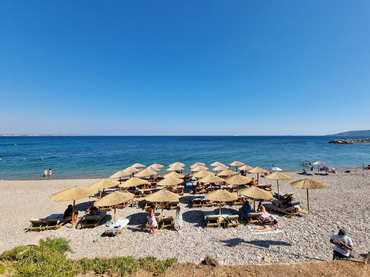 Ilioxenia Chios Studios & Apartments Paralia Agias Foteinis المظهر الخارجي الصورة